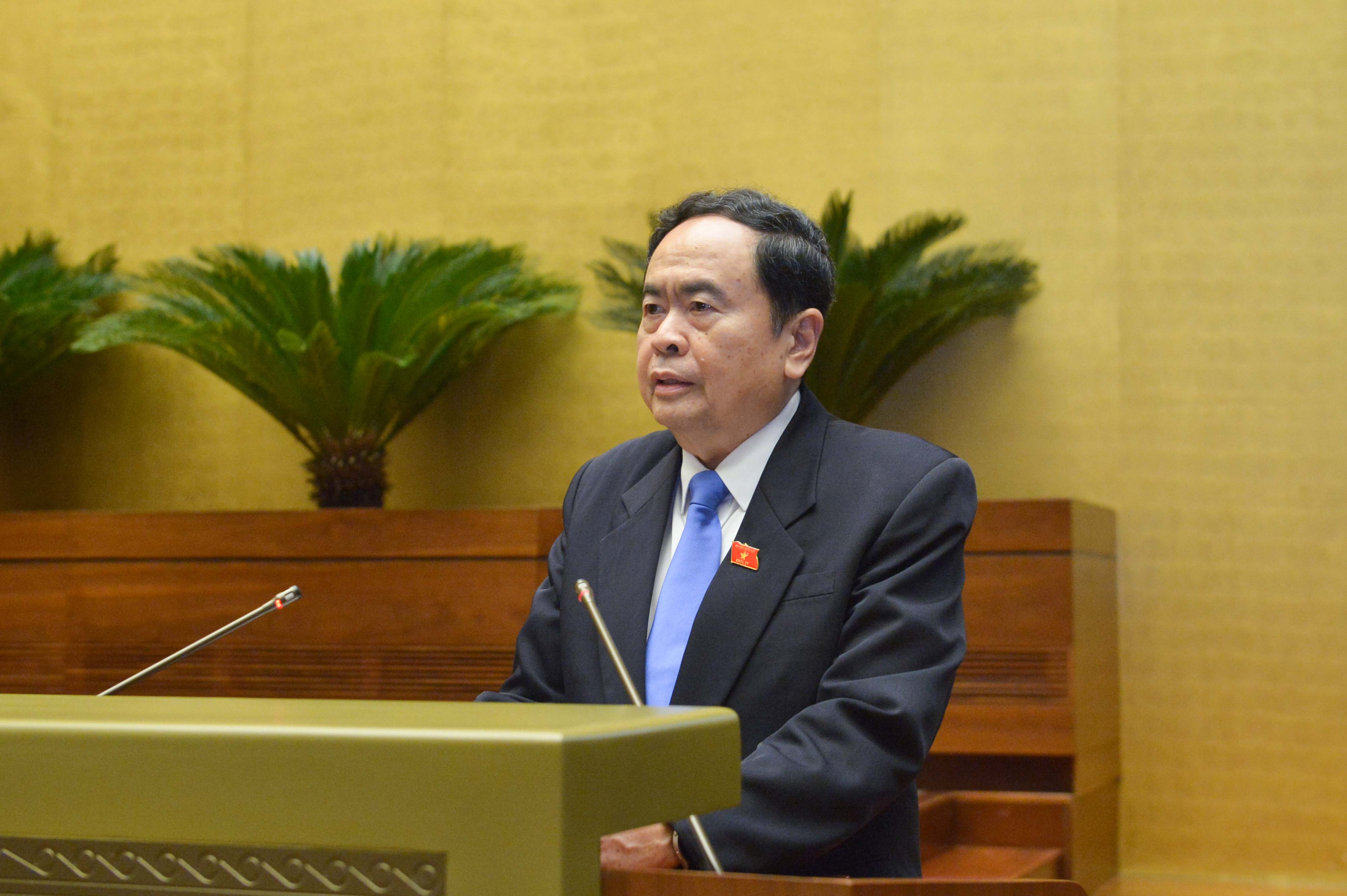 Chủ tịch Quốc hội Vương Đình Huệ tham dự Lễ phát động thi đua hướng tới kỷ niệm 80 năm Ngày Tổng tuyển cử đầu tiên bầu Quốc hội Việt Nam -0