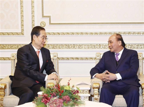 President Nguyen Xuan Phuc meets RoK PM Han Duck Soo -0