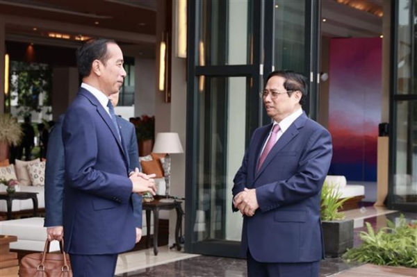 Leaders of Vietnam, Indonesia laud strides in bilateral relations -0