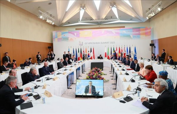 PM Pham Minh Chinh addresses G7 expanded Summit’s 2nd session -0