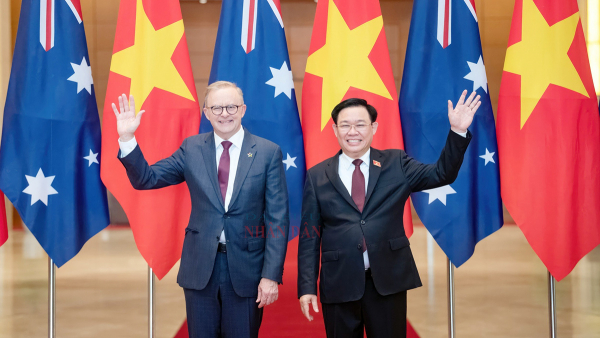 Top legislator of Vietnam meets with visiting Australian PM -0