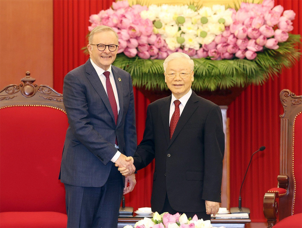 Vietnamese Party leader hosts Australian Prime Minister -0