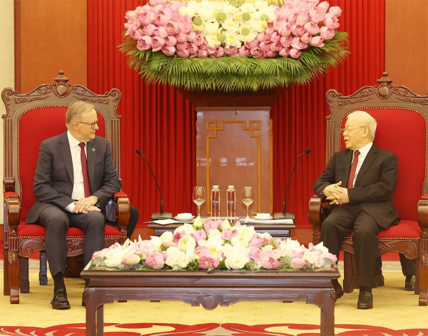 Vietnamese Party leader hosts Australian Prime Minister -0