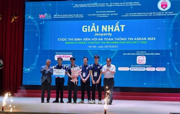 Vietnam wins big at ASEAN Student Contest on Information Security 2023 -0