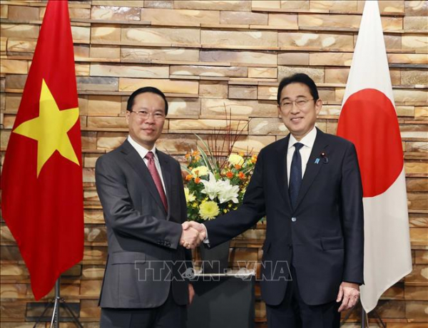 Vietnam, Japan issue joint statement on elevation of relations to comprehensive strategic partnership -0