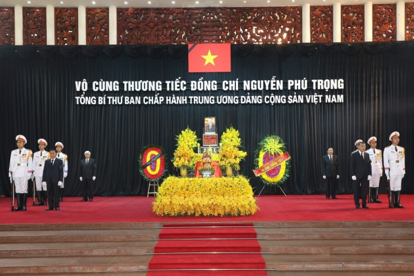 State funeral held for Party General Secretary Nguyen Phu Trong -0