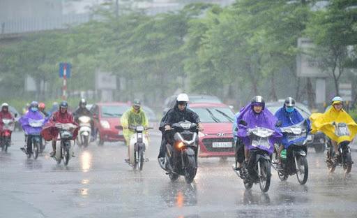 Thời tiết Hà Nội ngày 8.5 trời nhiều mây, có lúc có mưa rào và dông -0