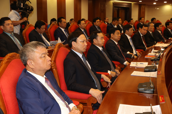 Bế mạc Hội nghị lần thứ năm Ban Chấp hành Trung ương Đảng khóa XIII -0