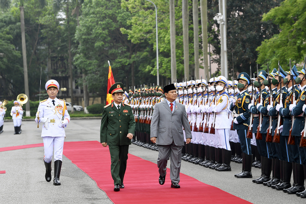 Bộ trưởng Quốc phòng Indonesia thăm Việt Nam -0