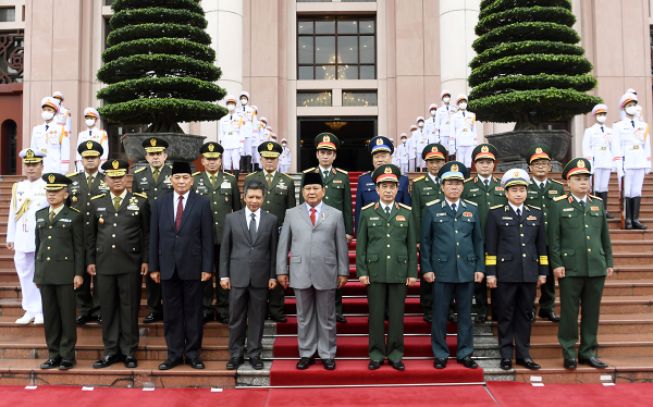 Bộ trưởng Quốc phòng Indonesia thăm Việt Nam -0