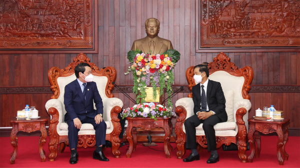 Tăng cường hợp tác về công tác dân tộc giữa Việt Nam và Lào -1