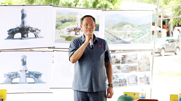 Phó Chủ tịch Quốc hội, Thượng tướng Trần Quang Phương làm việc với Quảng Nam về dự án đường Trường Sơn Đông -3