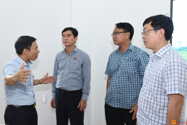 Đoàn ĐBQH Bình Thuận khảo sát dây chuyền xử lý tro xỉ tại Hải Dương -0