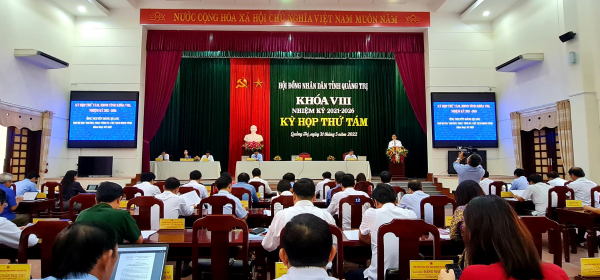 Khai mạc Kỳ họp thứ Tám, HĐND tỉnh Quảng Trị Khóa VIII