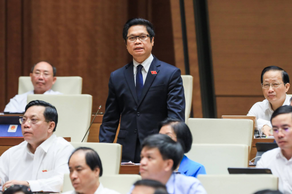 Quốc hội chất vấn Bộ trưởng Bộ Giao thông Vận tải Nguyễn Văn Thể -0