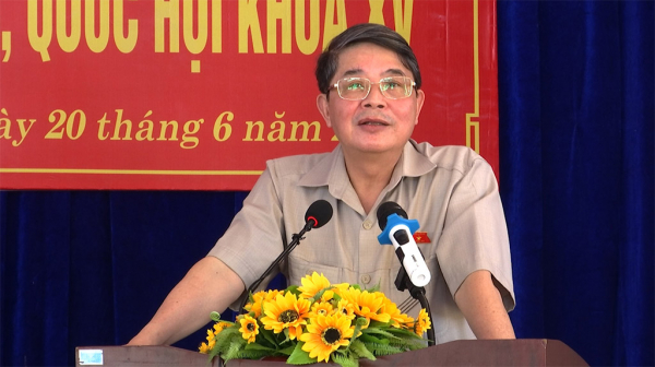 Phó Chủ tịch Quốc Hội Nguyễn Đức Hải tiếp xúc cử tri tại Quảng Nam -0