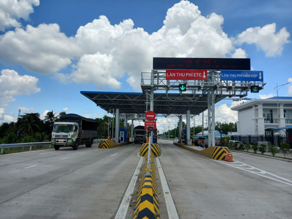 Cao tốc Trung Lương - Mỹ Thuận bắt đầu thu phí thử nghiệm không thu tiền -0