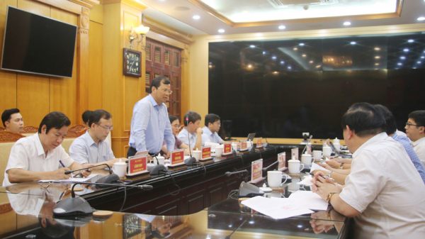 Tổ công tác thuộc Đoàn giám sát của Quốc hội khóa XV làm việc tại Bắc Giang