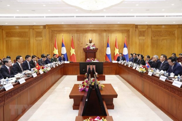 Sức mạnh của hợp tác lập pháp Việt- Lào -0