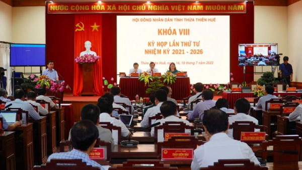 Có 21 Nghị Quyết được thông qua tại Kỳ họp thứ tư, HĐND tỉnh Thừa Thiên Huế khóa VIII -0