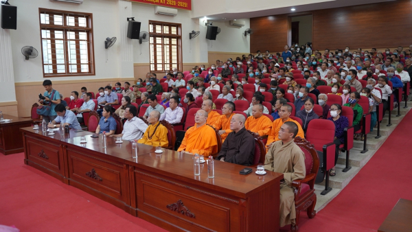 Ban Trị sự Giáo hội phật giáo tỉnh Quảng Bình tổ chức các hoạt động nhân ngày Thương binh, liệt sỹ 27.7 -0