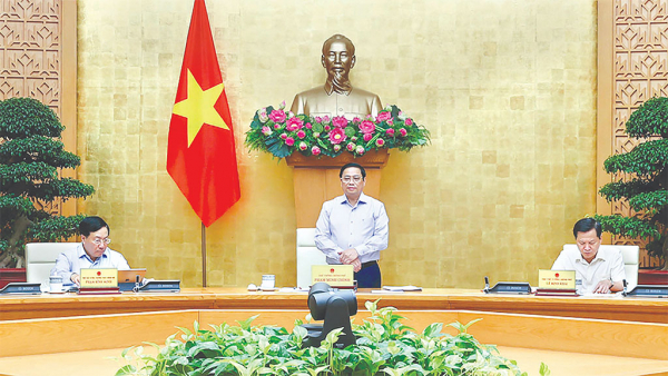 Thủ tướng Phạm Minh Chính chủ trì Phiên họp thường kỳ tháng 7 của Chính phủ -0