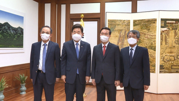 Thường trực Ban Bí thư Võ Văn Thưởng và Đoàn đại biểu cấp cao Đảng ta tiếp tục các hoạt động thăm Hàn Quốc -0