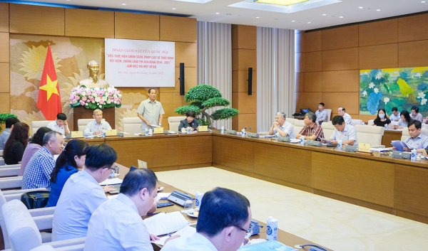 Phó Chủ tịch Quốc hội, Thượng tướng Trần Quang Phương chủ trì cuộc làm việc với Bộ Y tế về thực hành tiết kiệm, chống lãng phí -0