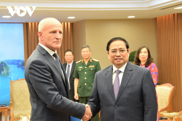 Thủ tướng Phạm Minh Chính tiếp Đoàn các nhà khoa học Nga -0