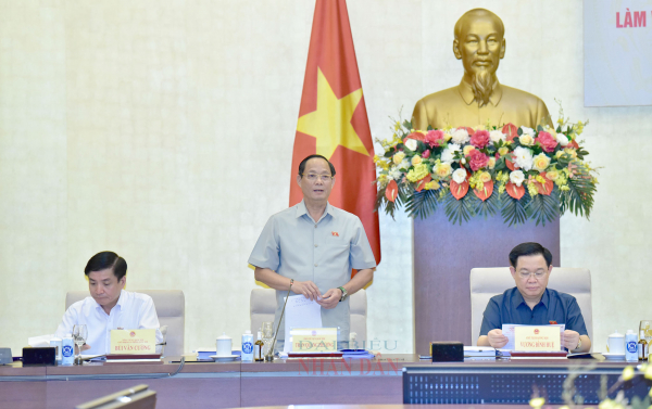Chủ tịch Quốc hội Vương Đình Huệ: Hà Nội là điểm sáng về sắp xếp, tổ chức bộ máy, tinh gọn biên chế -0