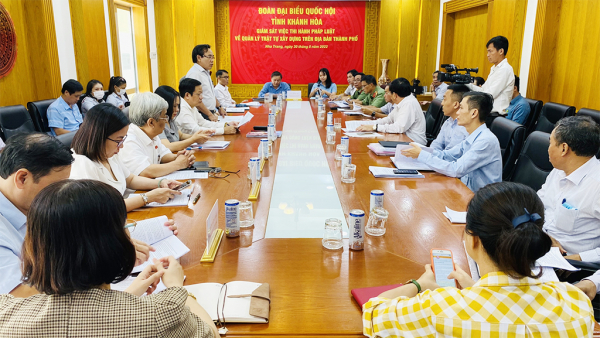 Khánh Hòa: Tăng cường các giải pháp ngăn chặn xây dựng trái phép, phân lô, bán nền -1