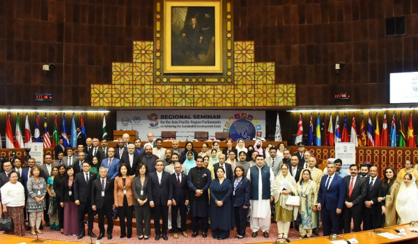 Đoàn ĐBQH Việt Nam dự Hội nghị nghị viện khu vực châu Á - Thái Bình Dương về SDGs tại Pakistan -0
