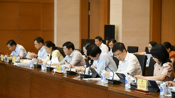 Phó Chủ tịch Quốc hội Nguyễn Đức Hải dự họp thẩm tra sơ bộ dự án Luật Đất đai (sửa đổi) -0