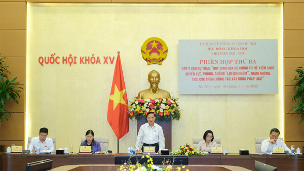 Phó Chủ tịch Quốc hội Nguyễn Khắc Định chủ trì Phiên họp thứ ba Hội đồng Khoa học của Ủy ban Thường vụ Quốc hội -1