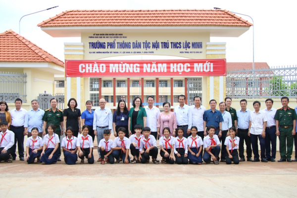Đoàn giám sát của Hội đồng Dân tộc làm việc với UBND huyện Lộc Ninh, tỉnh Bình Phước  -0