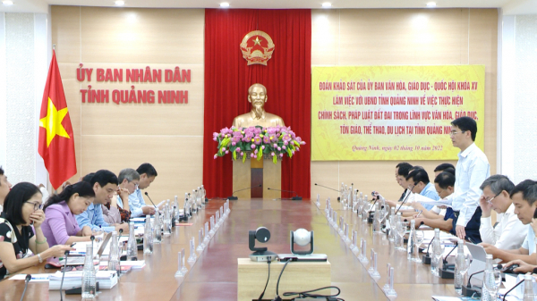 Ủy ban Văn hóa, Giáo dục khảo sát tại Quảng Ninh -0