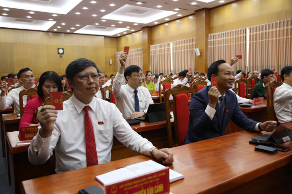 HĐND tỉnh Bắc Giang Khóa XIX thông qua 5 nghị quyết tại Kỳ họp thứ 8 -0