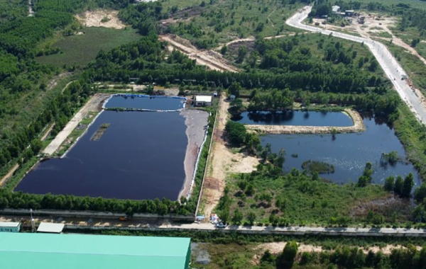 Vỡ hồ chứa chất thải rộng hơn 5.000m2 ở Bà Rịa - Vũng Tàu