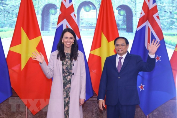 Thủ tướng Phạm Minh Chính hội đàm với Thủ tướng New Zealand -0