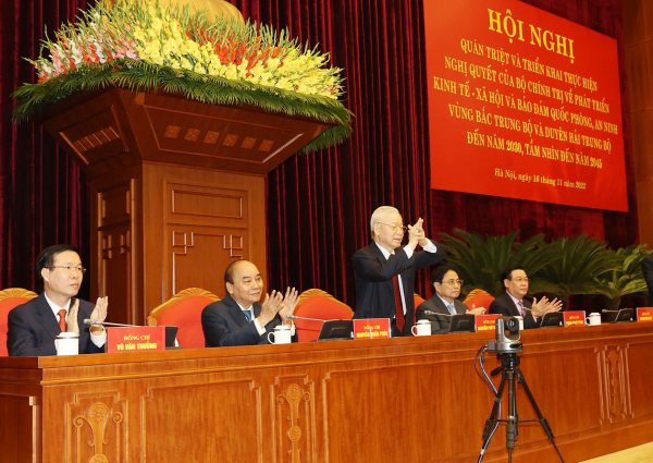 Hội nghị toàn quốc quán triệt Nghị quyết của Bộ Chính trị về phát triển Vùng Bắc Trung Bộ và Duyên hải Trung Bộ -0