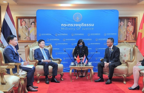 Việt Nam – Thái Lan : Thúc đẩy quan hệ hợp tác pháp luật và tư pháp -0