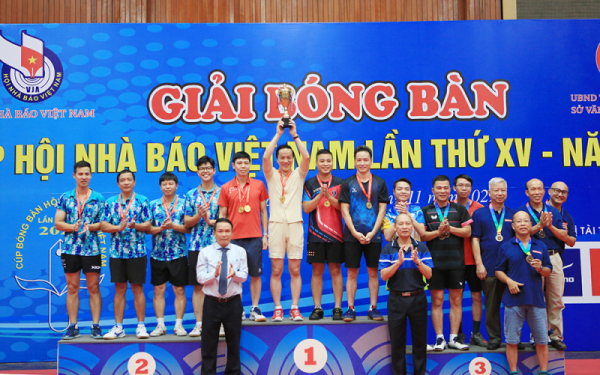 Bế mạc Giải bóng bàn Cúp Hội Nhà báo Việt Nam lần thứ XV - 2022 -0