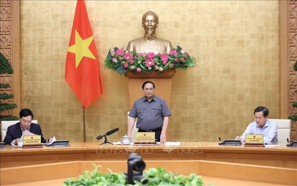 Thủ tướng Phạm Minh Chính chủ trì phiên họp Chính phủ xây dựng pháp luật tháng 11.2022 -0