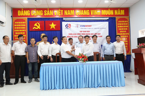 Khởi động công trình ngầm hóa lưới điện xã đảo Thạnh An, huyện Cần Giờ, TP.HCM -0