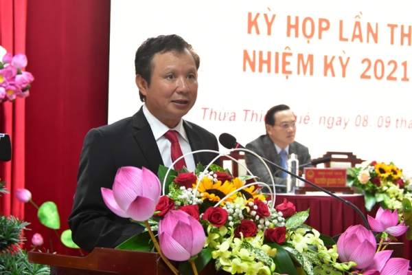 Khai mạc kỳ họp thứ 5, HĐND tỉnh Thừa Thiên Huế khóa VIII nhiệm kỳ 2021- 2026 -0