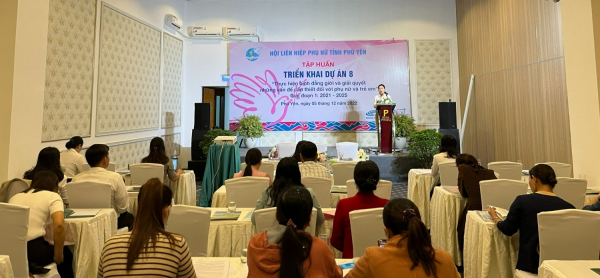 Phú Yên: tập huấn triển khai thực hiện Dự án 8  -0