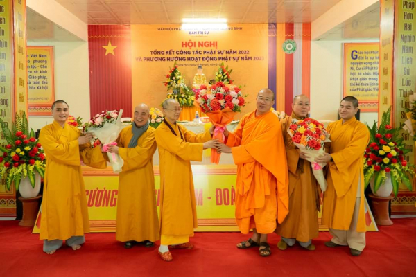 Ban Trị sự GHPG Việt Nam tỉnh Quảng Bình tổng kết công tác Phật sự năm 2022 và phương hướng hoạt động năm 2023 -0