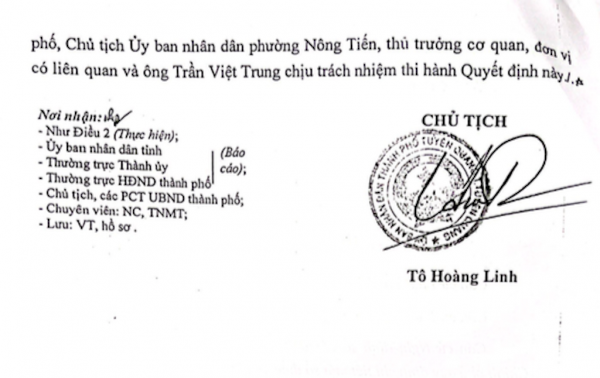 Vụ người dân kiện thắng UBND TP Tuyên Quang: Quyền lợi hợp pháp của dân đã được đảm bảo?