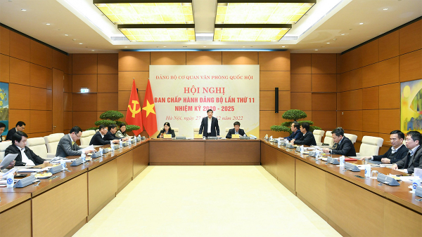 Hội nghị Ban Chấp hành Đảng bộ cơ quan Văn phòng Quốc hội lần thứ XI -0