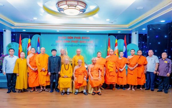 Dấu mốc quan trọng đối với Phật giáo hai nước Việt Nam - Lào -0